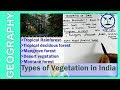 Types of Forest in India | Indian Geography | SSC CGL | by TVA