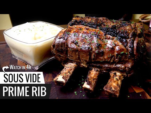 Sous Vide Prime Rib Roast - Foodie And Wine