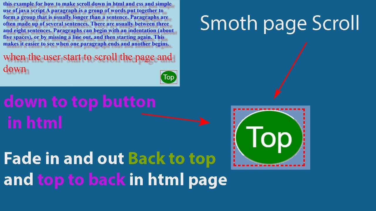html back to top smoothscroll html back to top smoothscroll
