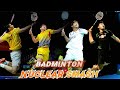 Badminton jump smash  most threatening skills in badminton