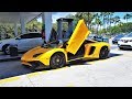 Lamborghini Aventador SV LP 750-4 Superveloce ANGRY BULL Ride From Lamborghini Miami