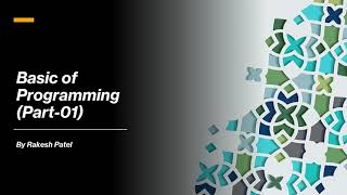 Basic of programing part 01(token,  editor, compiler, linker, loader,)