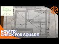 HOW TO: CHECK A BUILDING IS SQUARE