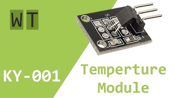 KY-001 TEMPERATURE MODULE EXPLANATION OF ALL THE FUNCTIONS (DS18B20)