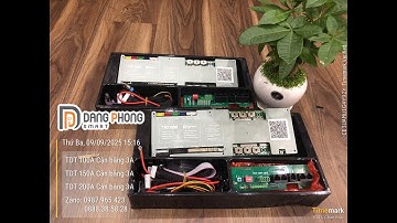 Kết nối giao tiếp và ghép song song Mạch BMS TDT