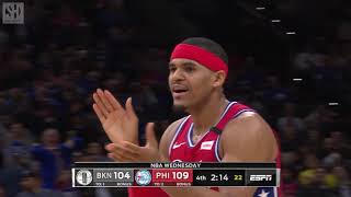 Final Minutes, Brooklyn Nets vs Philadelphia 76ers | 01\/15\/20 | Smart Highlights