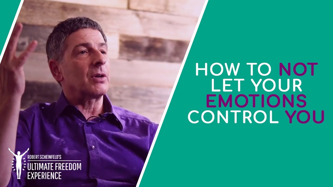 How To Stop Letting Emotions Drag You Down And Control Your Life - YouTube