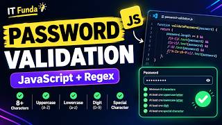 JavaScript Password Validation Using Regex | Hindi Tutorial