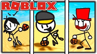 How to get 'THEY'RE ALL BALLIN' BADGE   MARIO STICKMIN MORPH/SKIN in THE HENRY STICKMIN RP - Roblox