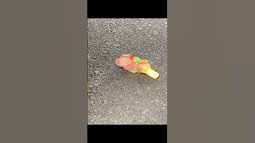 Crushing Crunchy & Soft Things by Car! EXPERIMENT Car vs candy #shorts #asmr #asmrsound