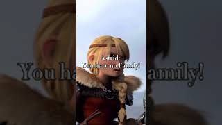 POV : You and astrid argue.