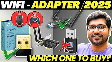 🔌Best WiFi Adapter in India 2025🔥WiFi + Bluetooth Adapter for PC Under ₹500 - ₹1000