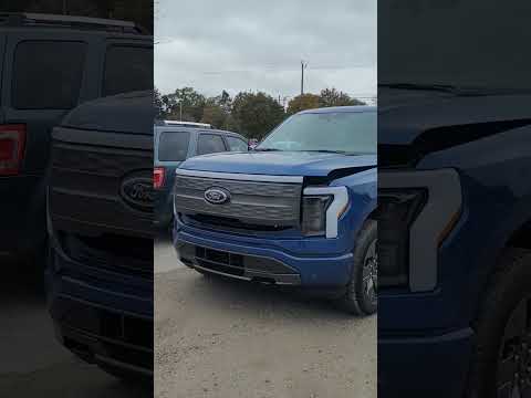 The electric Ford F-150 Lightning has the biggest front trunk (frunk) we've ever seen!