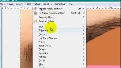 ♥How to Change Eyecolor and makeup on an Eye[[Gimp]]♥