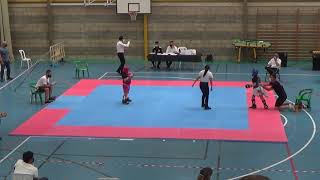 Carla Valverde (Nuk Soo) Vs Paula Cruz (Wat thai) cto. de Baleares de light kick boxing