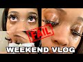 VLOG: DIY MINK LASHES | BEFORE YOU TRY TO DO YOUR OWN LASHES WATCH THIS!!!!