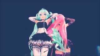 [mmd] te amo - Luka and Miku