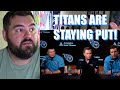 Tennessee Titans fan reaction to the Titans CONFIRMING that they are NOT trading back!