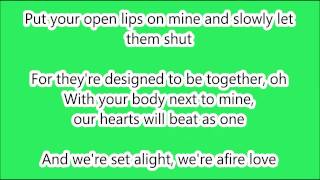 Ed Sheeran - Afire Love LYRICS (HD)