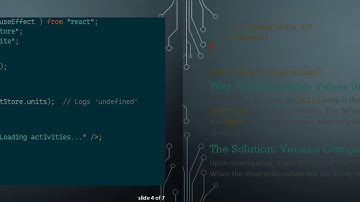 Understanding MobX Observables: How to Resolve Value Access Issues in React