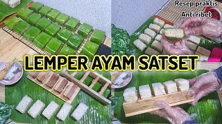 BIKIN NYA SATSET GAK RIBET LEMPER ISI AYAM#lemperayam #lemper #idejualan  #jajanantradisional #umkm