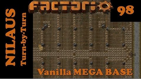 Factorio S7E98 - Paving the way for another 10k Solar