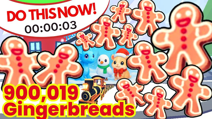 ⚡How to Get Gingerbread SUPER FAST in Adopt Me! Players Are SHOCKED! (2025 Christmas -Latest Update)
