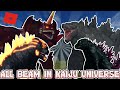 I RECORD ALL OF THE BEAM IN KAIJU UNIVERSE!! || Kaiju Universe