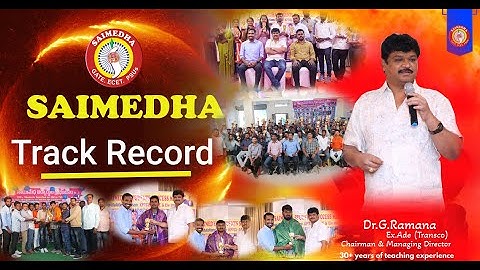 AP GENCO - TRANSCO - DISCOMs | AE/AEE - Electrical | SAIMEDHA TRACK RECORD |#TRANSCO AEE |#GENCO