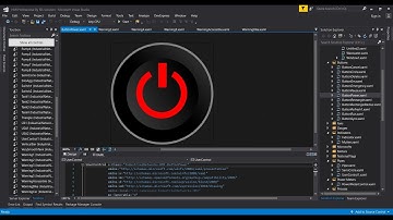 Tutorial 01: HMI button control in WPF(Visual C#)