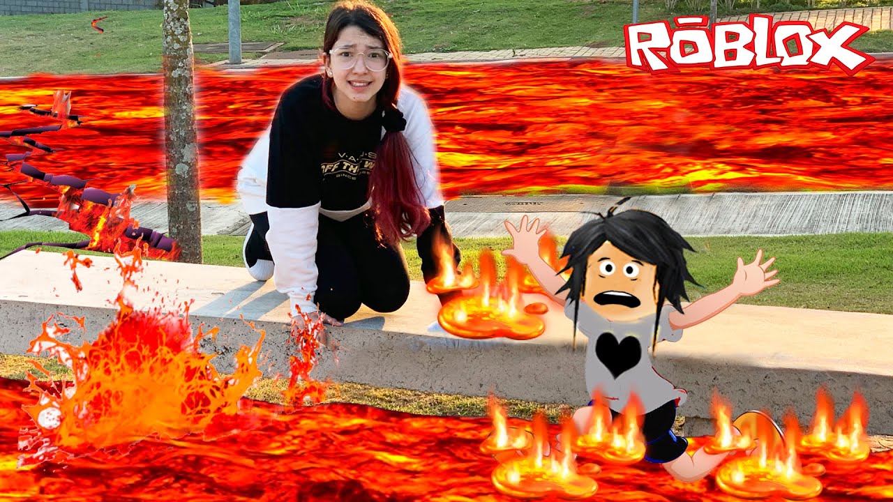 ROBLOX O CHÃO É LAVA - CAIU MORREU - FOMOS MT BEM - TOTOY GAMES @NEWxXx  Games #roblox