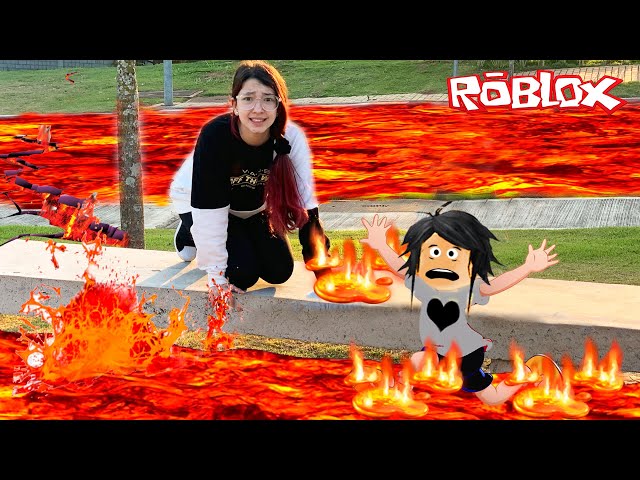 NOVO CHÃO É LAVA DO ROBLOX (Lava Run) 