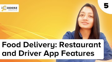 Features of an on-demand food delivery app: Restaurant and Driver App [ Mobile App Development ]