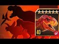 Tyrannosaurus rex vs 9 opponents  jurassic world the game