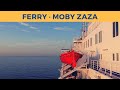 Passage on ferry MOBY ZAZA, Genova - Bastia (Moby Lines)