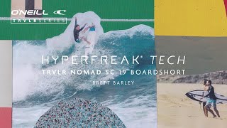 The Hyperfreak Tech TRVLR Nomad SC 19 Boardshort