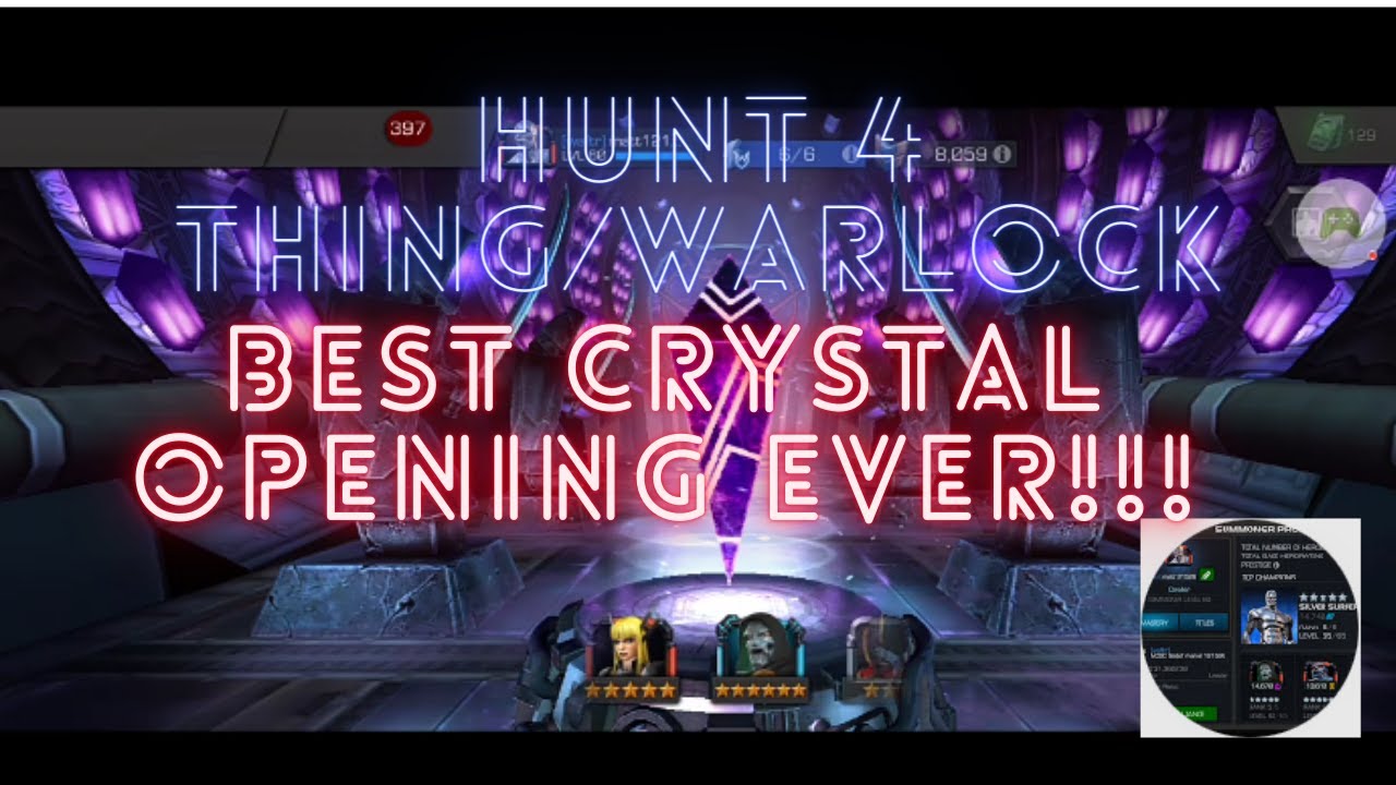 opening my first 5 star crystal in mcoc