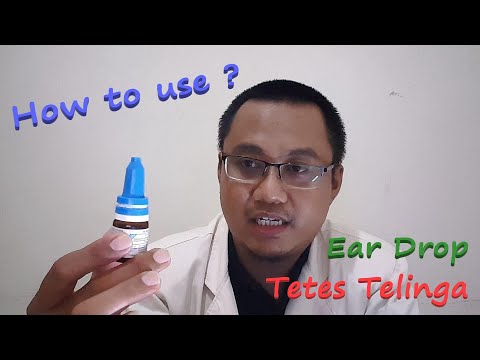 PIO - Cara Penggunaan Tetes Telinga dengan benar