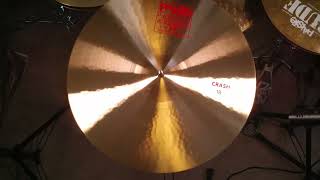 PAISTE 2002 CRASH CYMBAL Demo 15