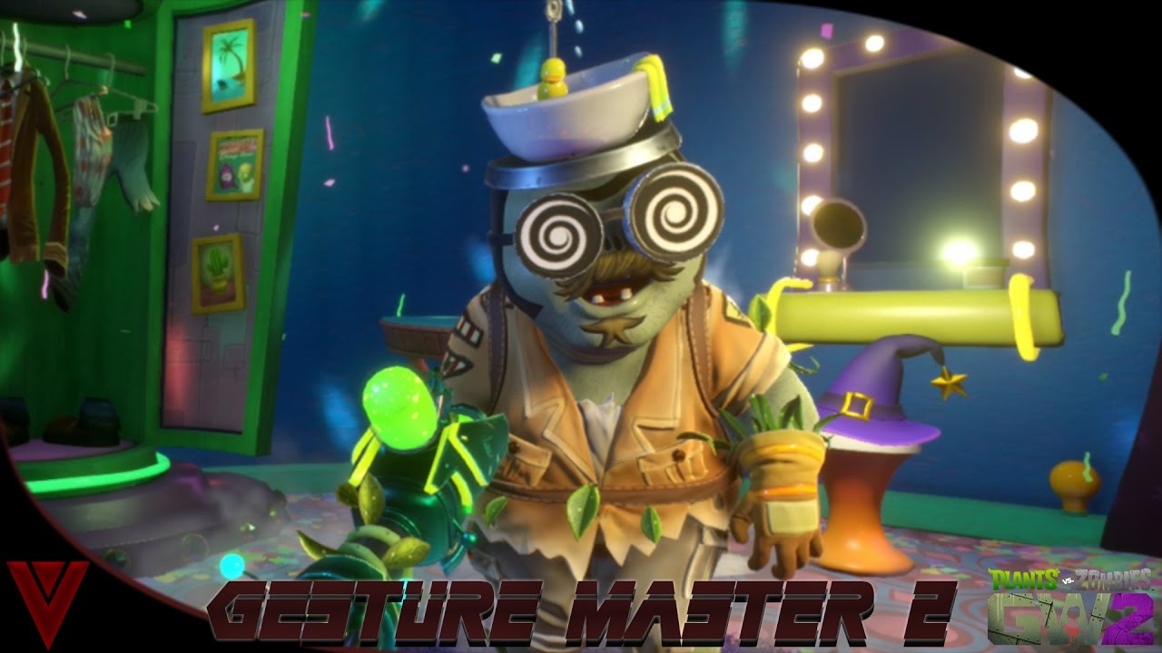 Plants Vs Zombies Garden Warfare 2 Gesture Master 2 - Landscaper - YouTube