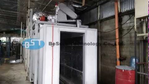 BST Chinese Manufacturer Egg Tray Machine Tunnel Drying Line