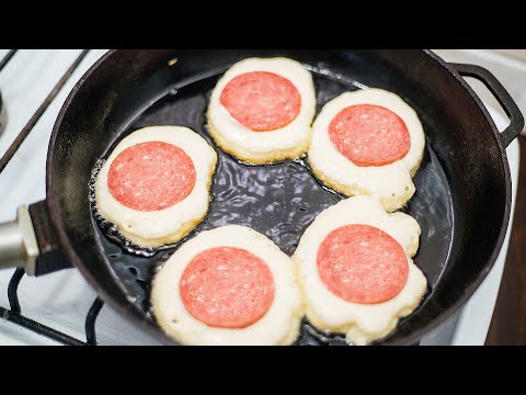 Добавьте колбасу и вы будете в восторге от результата😲Вкуснятина на Завтрак Съедается в один миг