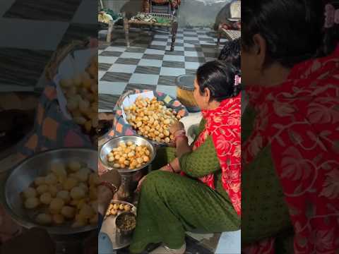 Bna Diya Golgappe Ka Khatta Meetha Pani #minivlog #dailyvlog #panipuri #sunilpalvlogs