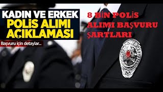 28. Dönem Pomem 8 Bi̇n Kadın Ve Erkek Poli̇s Alınacak Başvuru Şartları Neler Kimleri Kapsıyor ??
