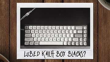 KSMNoir ep2: Kailh Box Blacks & Drop + Matt3o MT3 /dev/tty Keycaps | Keychron K6