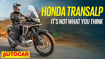 Honda Transalp review - Not a scaled down Africa Twin | First Ride | @autocarindia1