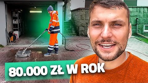 Pomysł na pewny biznes? Jaka myjka do kostki brukowej | Mycie polbruku DOMINIK MALUJE x CZYSTY RYŚ