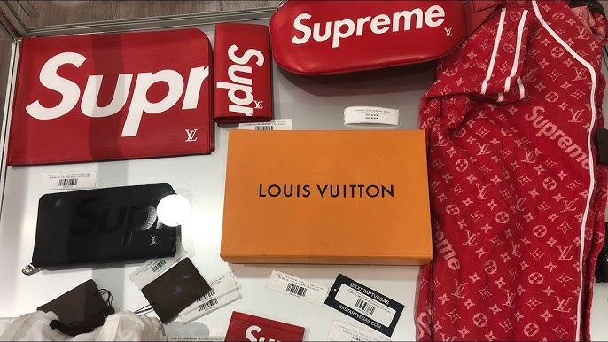 Louis Vuitton x Supreme Pocket Organizer: Men's FW17-18 Unboxing/Reveal 