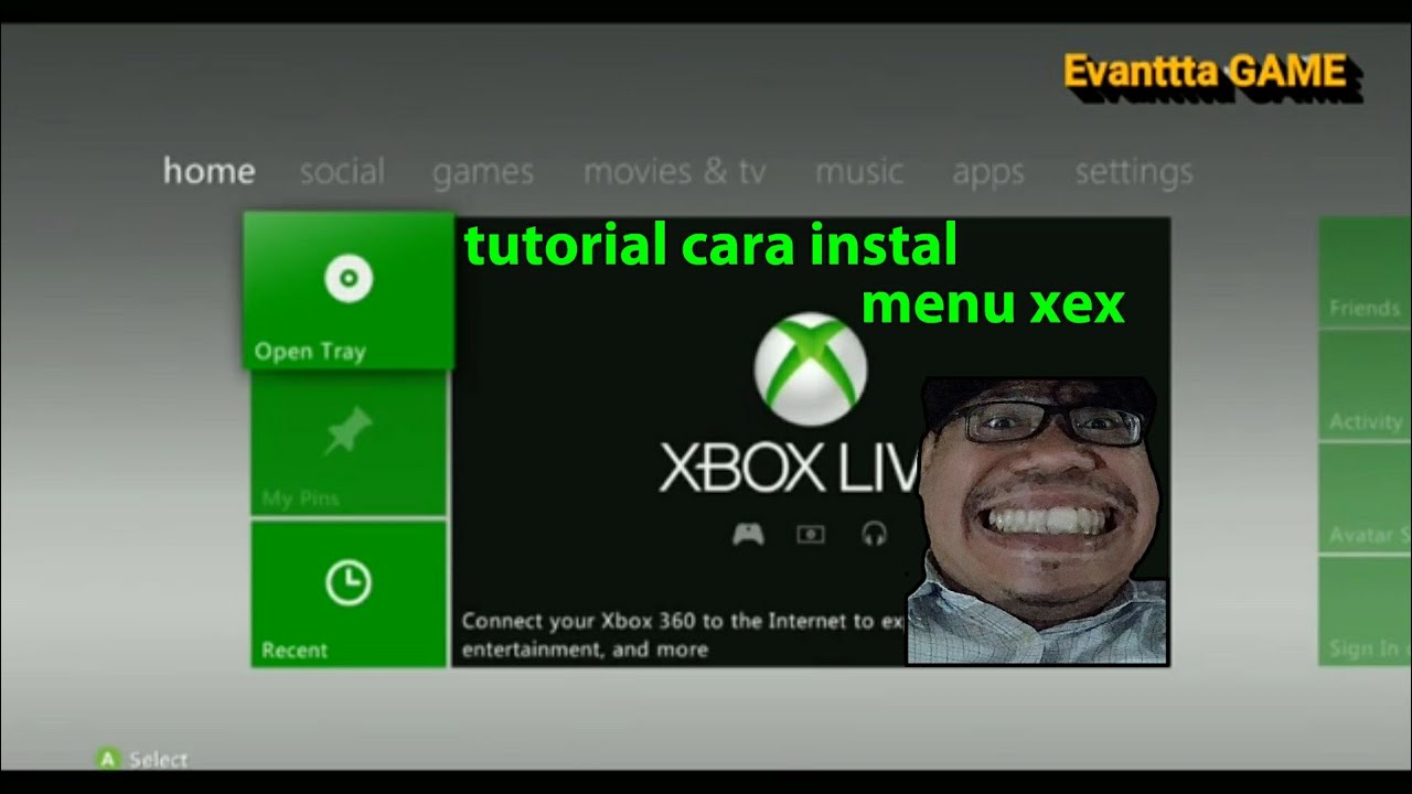 Cara instal xex menu 1.2 xbox 360 Indonesia - YouTube