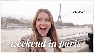 PARIS VLOG: exploring the city, Michelin meals, seeing the Eiffel Tower + more